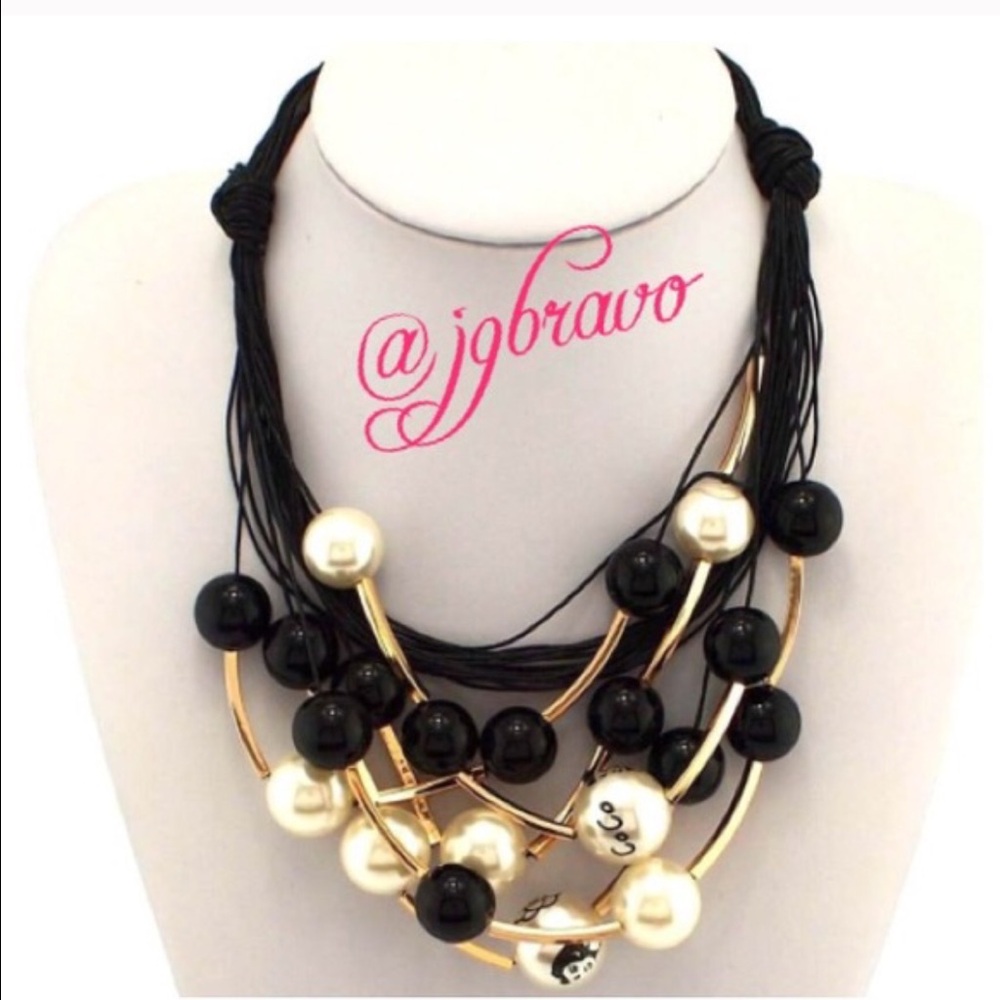 Multilayered COCO Necklace